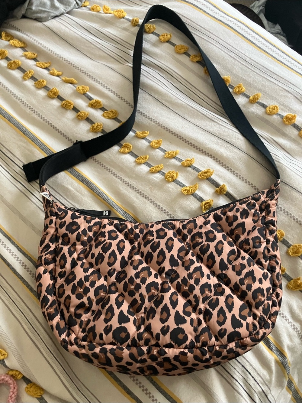 Lucy & Yak Bryony bag in leopard print